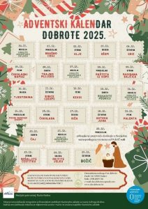 Adventski kalenDAR DOBROTE za našičku Socku 2025.
