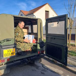 Zahvala Hrvatskoj vojsci na donaciji prehrambenih proizvoda