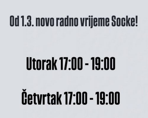 Novo radno vrijeme Socijalne samoposluge Našice
